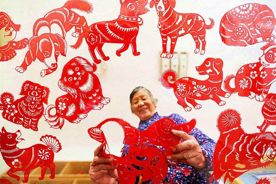 Galeria: Tradi??o de recorte de papel no Ano Novo