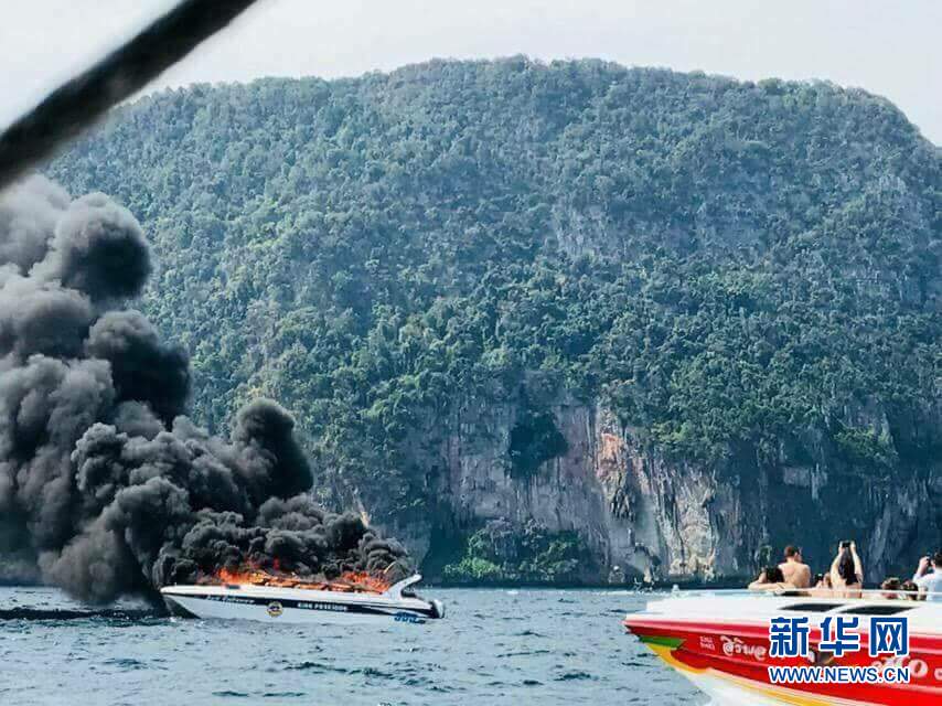 China toma medidas de emergência para cidad?os feridos na explos?o de lancha na Tailandia