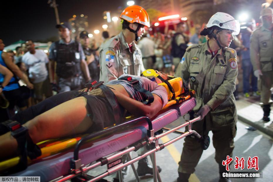 Atropelamento na Praia de Copacabana deixa mais de 15 feridos