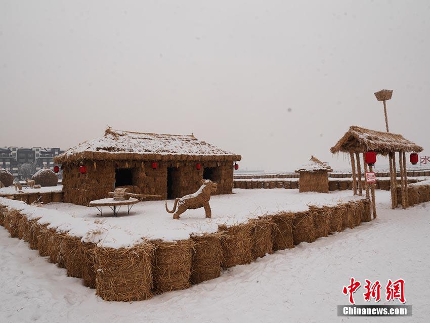 Galeria: Agricultores constroem “parque de palha” em Jilin