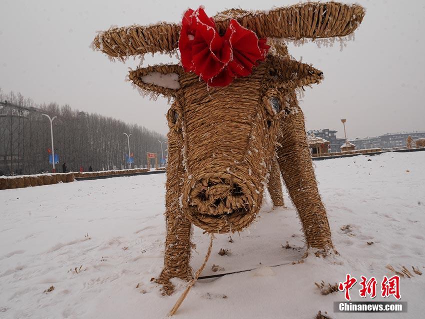 Galeria: Agricultores constroem “parque de palha” em Jilin