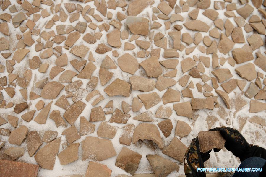 Descobertas ruínas de escriório oficial de mais de 2.200 anos