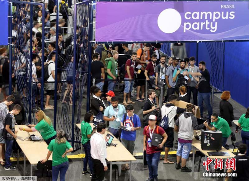 Campus Party 2018 inaugurada em S?o Paulo