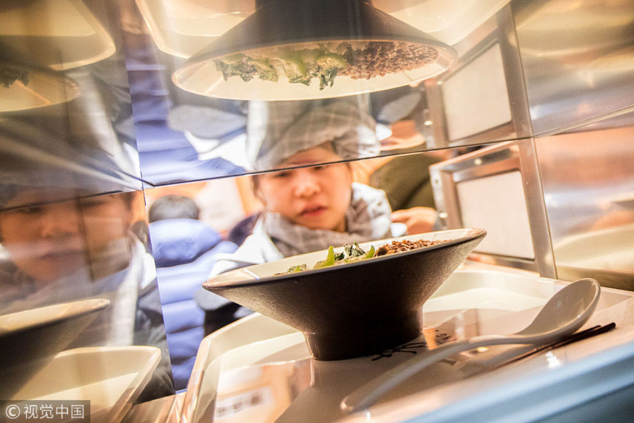 Primeiro restaurante automatizado da China abre em Hangzhou