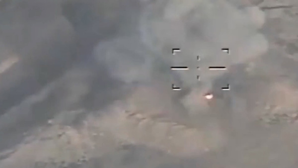 Drone chinês CH-4 realiza primeiro teste com fogo real