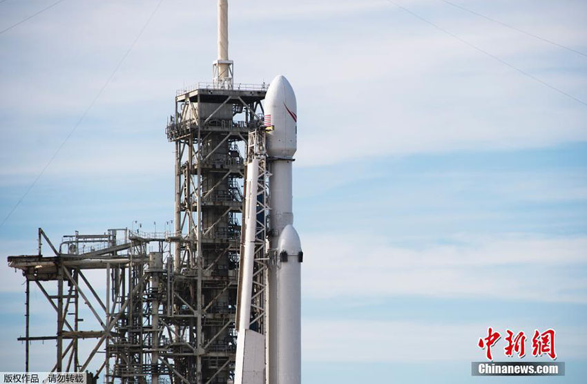 SpaceX lan?ará foguete Falcon Heavy