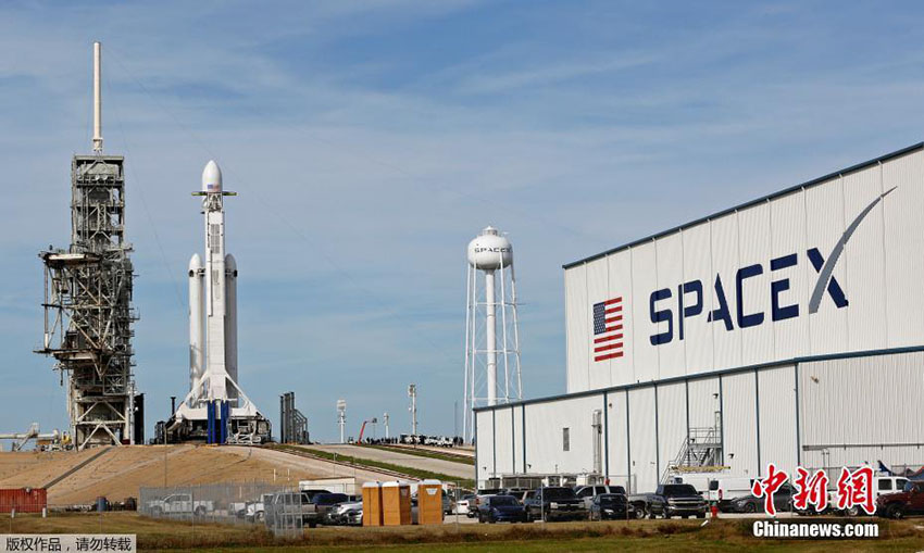 SpaceX lan?ará foguete Falcon Heavy