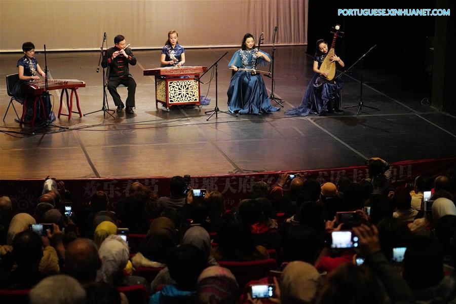 Show culturais celebram Ano Novo chinês em Am?, Jordania
