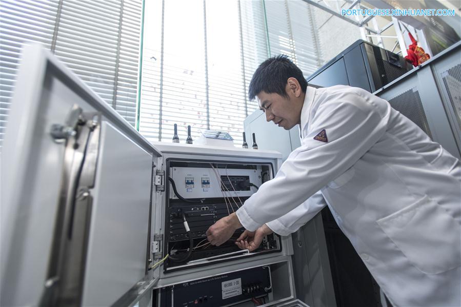 Província chinesa de Hubei abre 1a esta??o base de testes 5G