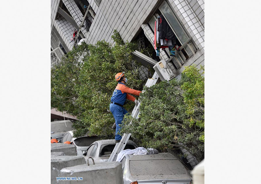 Quatro turistas da parte continental da China morrem no terremoto de Taiwan