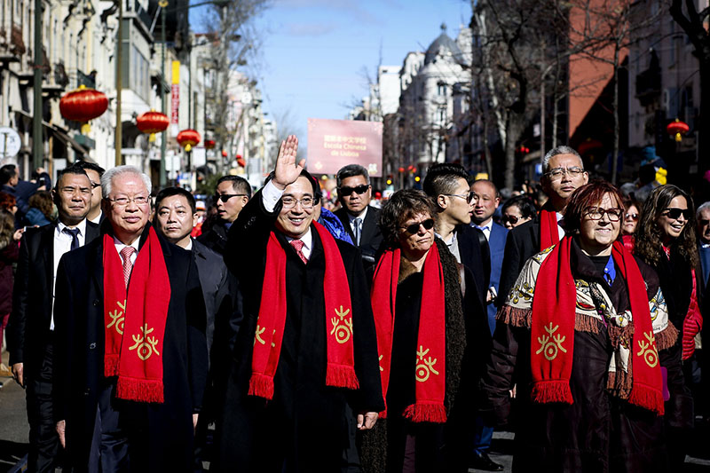 Lisboa: Comemora??es do Ano Novo Chinês marcadas pelo intercambio cultural