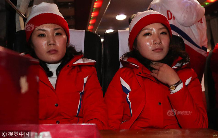 Galeria: Claque de apoio da RPDC nos Jogos Olímpicos de PyeongChang