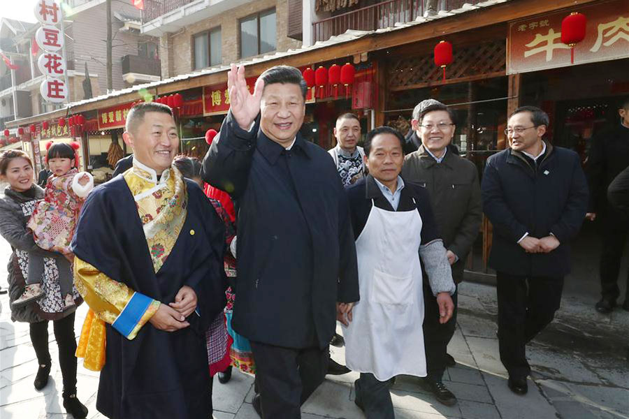 Xi Jinping: “O meu trabalho é servir o povo”