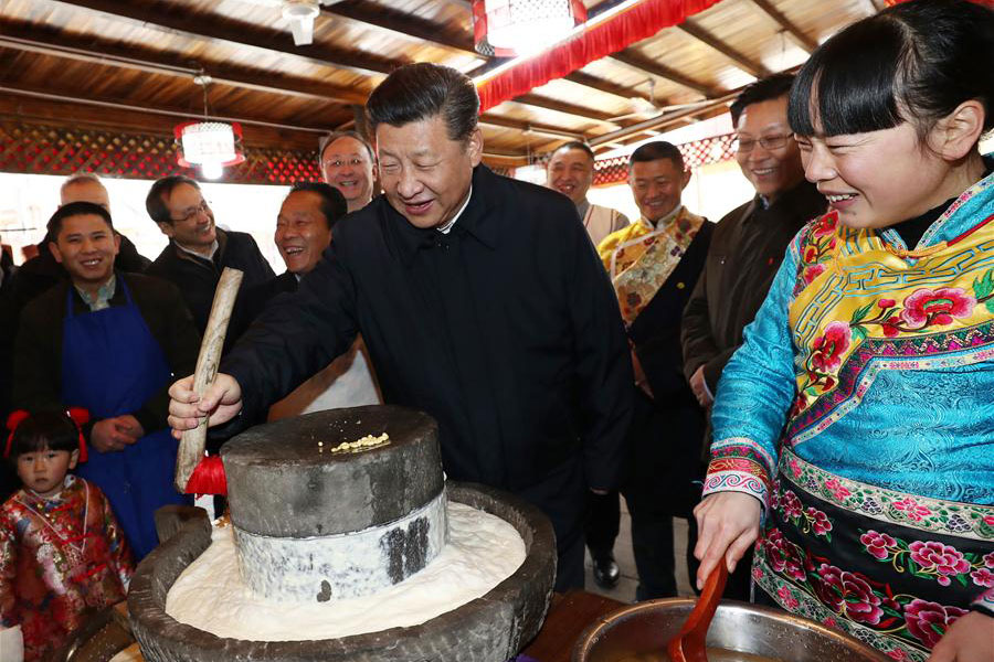 Xi Jinping: “O meu trabalho é servir o povo”