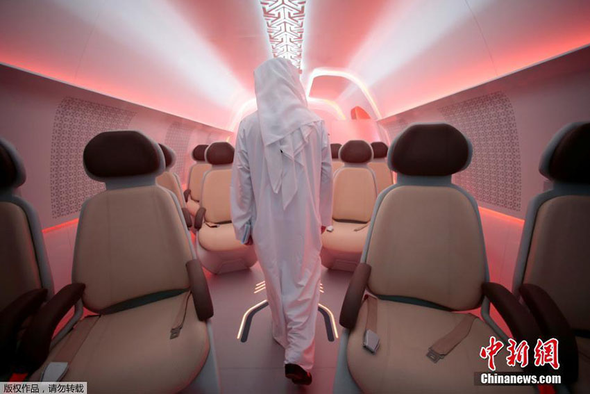 Galeria: Modelo do “hyperloop” exibido no Dubai