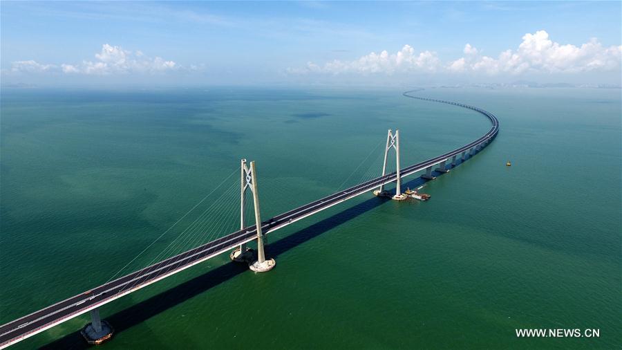 Galeria: Túnel principal da ponte Hong Kong-Zhuhai-Macau
