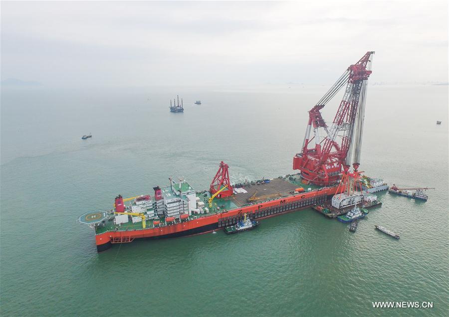 Galeria: Túnel principal da ponte Hong Kong-Zhuhai-Macau