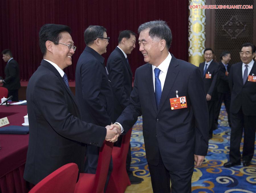 Líderes chineses sublinham lideran?a do PCCh em discuss?es com conselheiros políticos