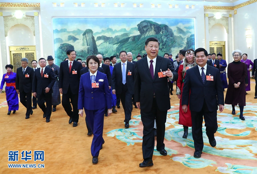 Xi Jinping participa da reuni?o da delega??o da Regi?o Aut?noma da Mongólia Interior na sess?o anual da APN