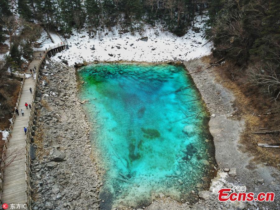 Galeria: Parque Nacional de Jiuzhaigou reaberto ao público após o terremoto