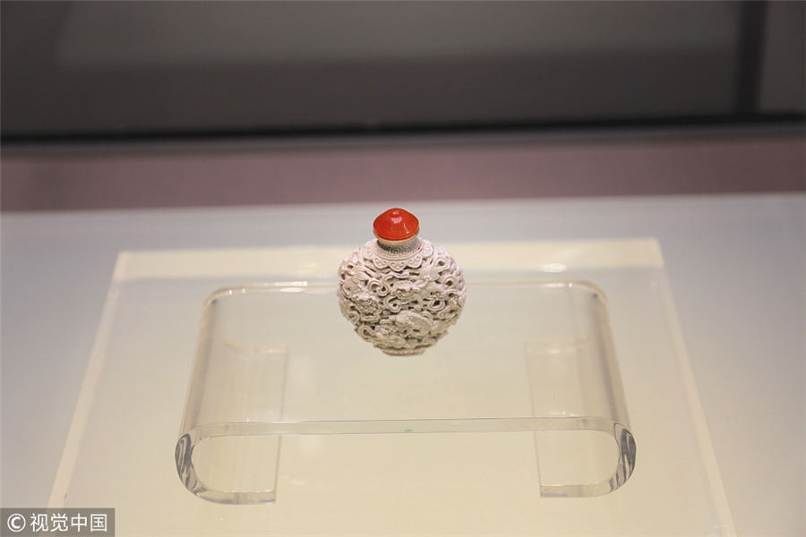 Galeria: Caixinhas de rapé requintadas exibidas em Xi’an