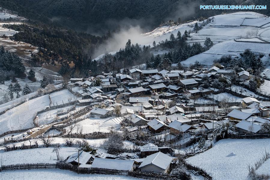Paisagens da Sub-regi?o Aut?noma Tibetana de Diqing em Yunnan