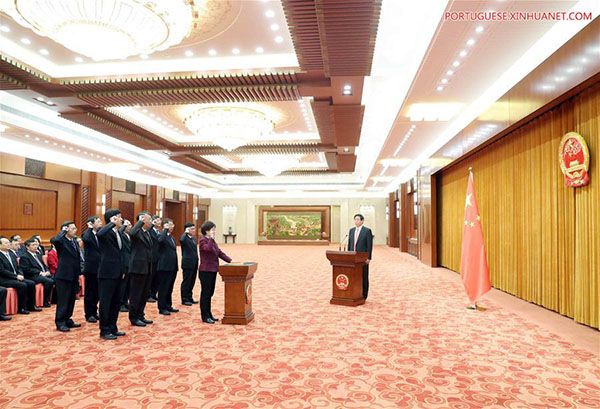 Chefe do Legislativo chinês enfatiza lideran?a do PCCh