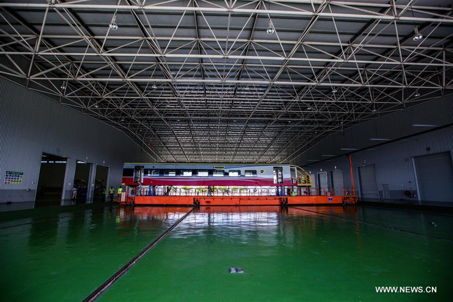 Galeria: Primeira base chinesa de fabrica??o de equipamentos ferroviários no exterior construída na Malásia