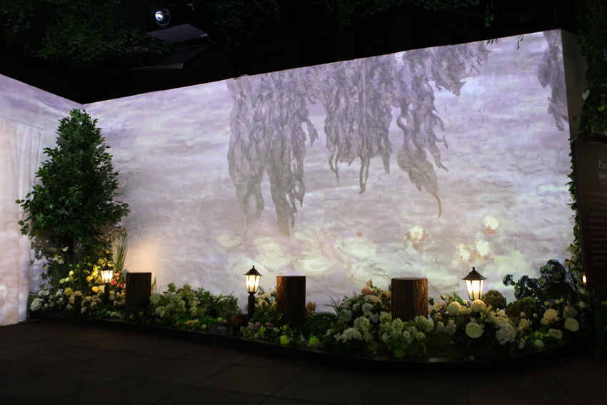 Tecnologia 3D dá vida a pinturas de Monet na China