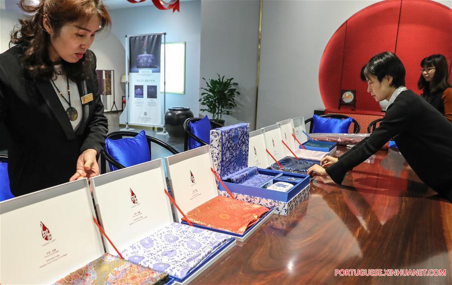 Empresa preserva patrim?nio e desenvolve o brocado Song em Suzhou