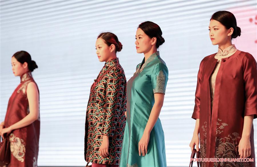 Empresa preserva patrim?nio e desenvolve o brocado Song em Suzhou