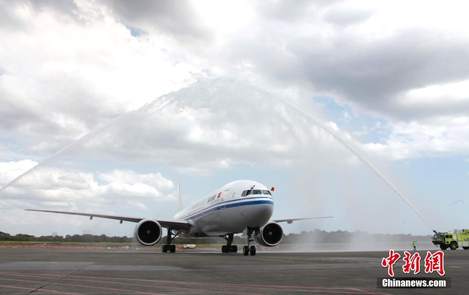 Inaugurado primeiro voo direto China-Panamá