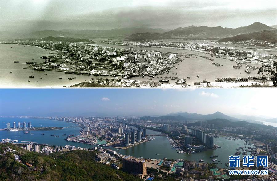 Galeria: As transforma??es urbanas de Hainan