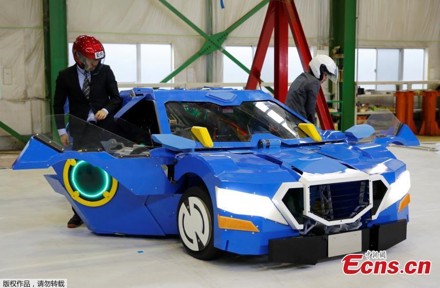 J-deite RIDE: Rob? de 4 metros de altura capaz de se transformar