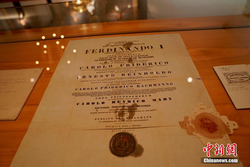 Exposi??o sobre Karl Marx inaugurada em museus da terra natal do filósofo