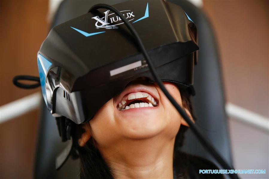 Festival de rob?s de juventude realizado em Hunan, centro da China