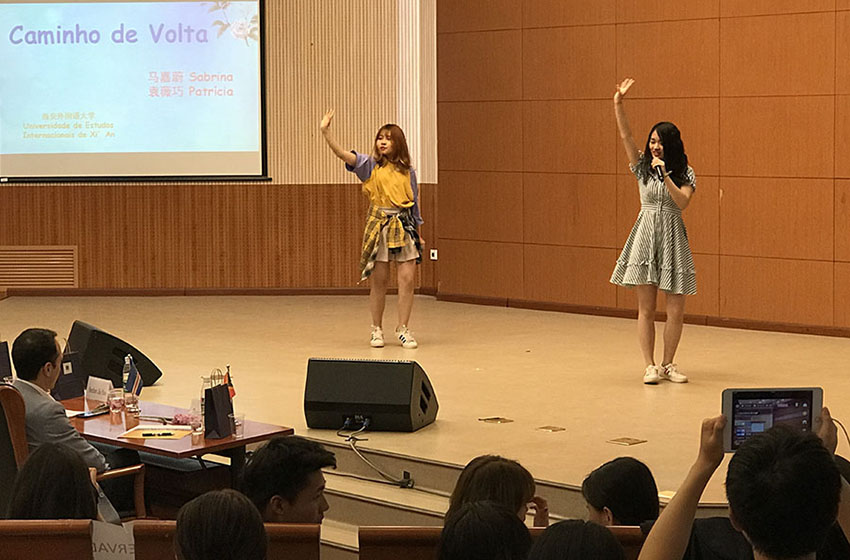 VII Festival da Can??o em Língua Portuguesa realizado em Beijing