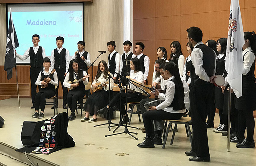 VII Festival da Can??o em Língua Portuguesa realizado em Beijing