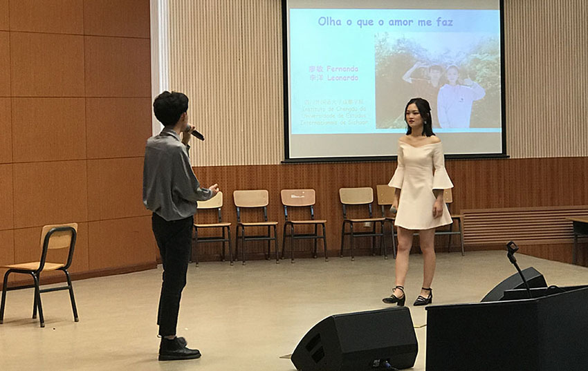 VII Festival da Can??o em Língua Portuguesa realizado em Beijing