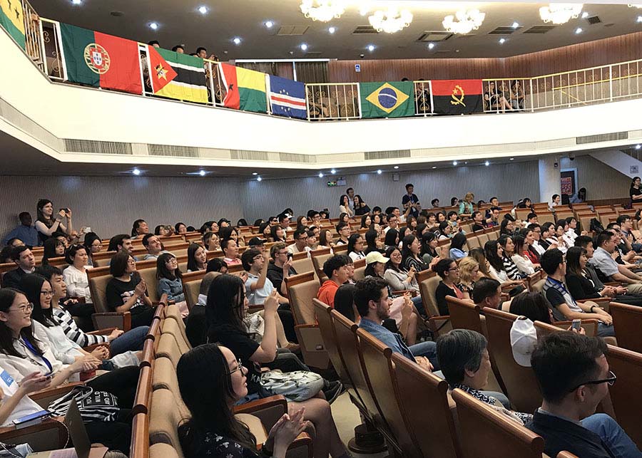 VII Festival da Can??o em Língua Portuguesa realizado em Beijing