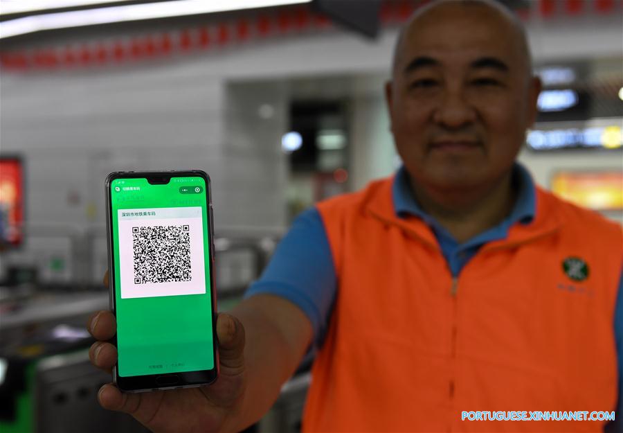 Metr? de Shenzhen adota tecnologia de código QR