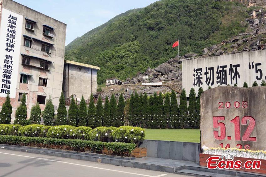 Galeria: Vítimas do terremoto de Wenchuan homenageadas no distrito de Beichuan