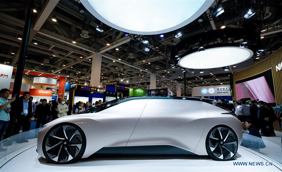 Expo Global de Aplica??o de Produtos de IA 2018 inaugurada na província de Jiangsu