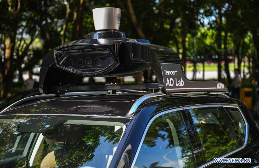Tencent recebe licen?a de teste de carro automático em Shenzhen