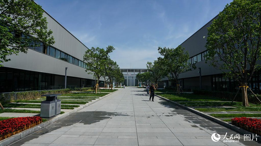 Concluído centro de servi?os públicos da Nova área de Xiong’an