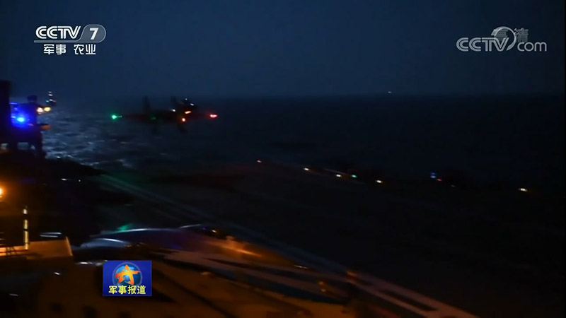 China realiza manobras de voo noturnas no porta-avi?es Liaoning