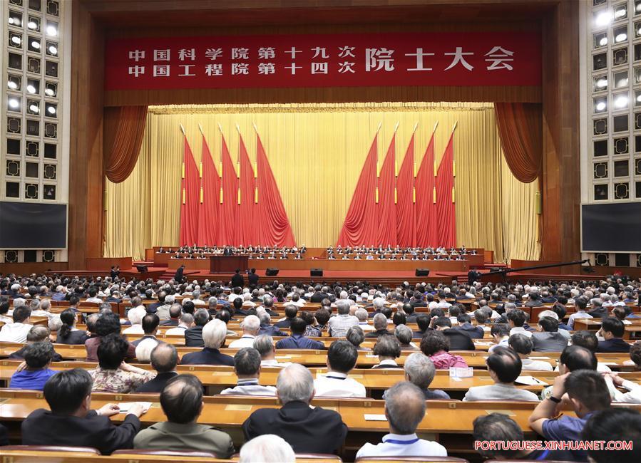 Presidente chinês pede constru??o da China em um líder mundial em ciência e tecnologia