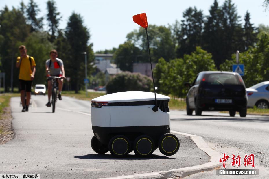 Rob?s de entregas expressas do Reino Unido iniciam fase de testes