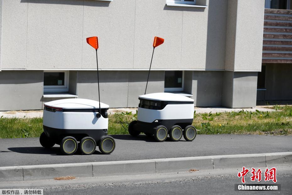 Rob?s de entregas expressas do Reino Unido iniciam fase de testes