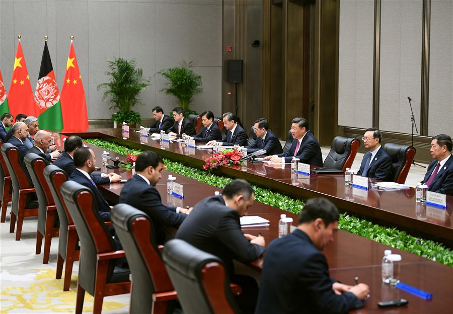 Xi pede coopera??o mais estreita entre China e Afeganist?o